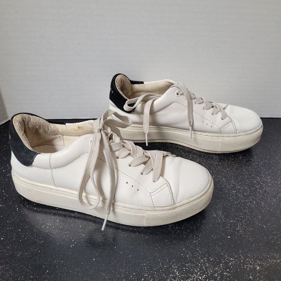 Kurt Geiger London Laney Leather Platform Sneakers - Picture 5 of 9